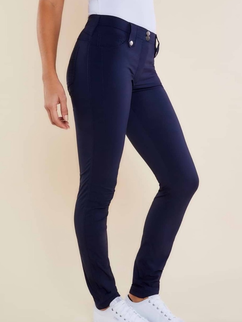 Anatomie Skyler Travel Pants in Navy Blue Size Small